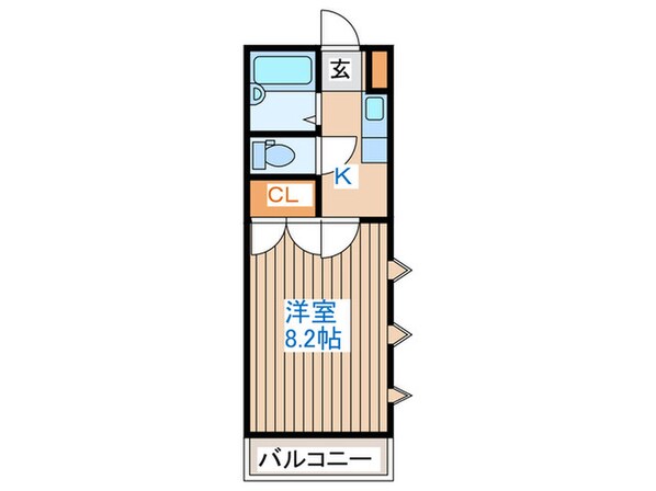 ノーブルカーサ多賀城の物件間取画像